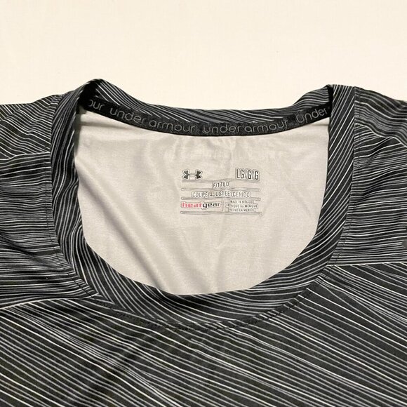 Under Armour Womens Shirt Size Large Heatgear Fitted Tshirt - Picture 2 of 16